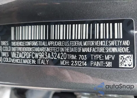 2024 Dodge Hornet R/T из США, поврежденный, VIN ZACPDFCW9R3A32420